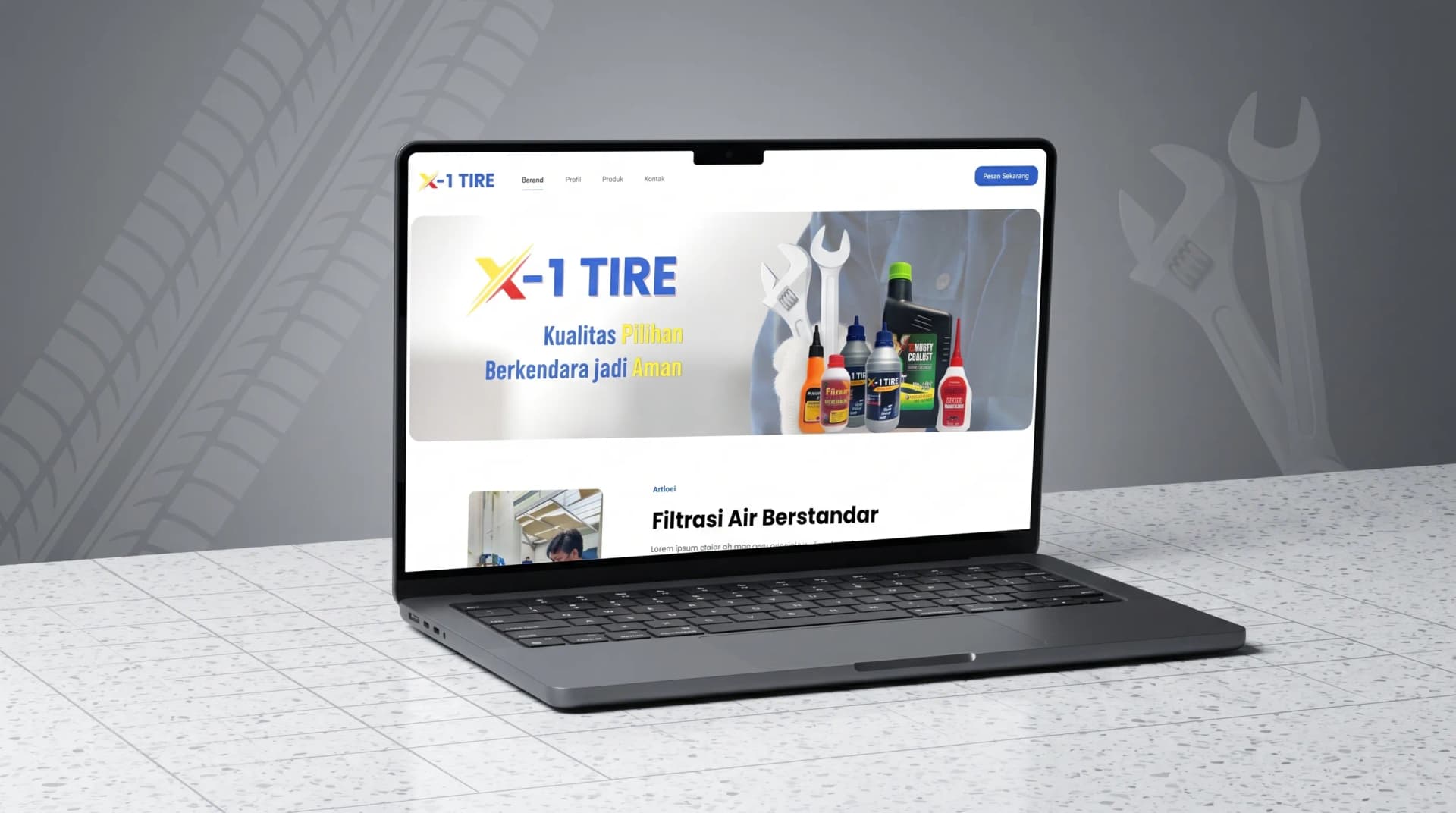 Brand & Corporate Website Engineering for X-Tire preview 2